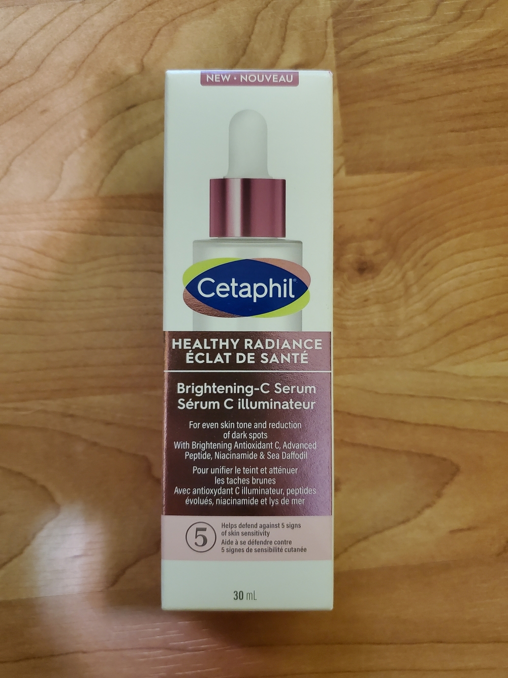 Healthy Radiance Brightening-C Serum – Rose Gold/White